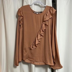 Lane Bryant ruffle blouse, size 26/28